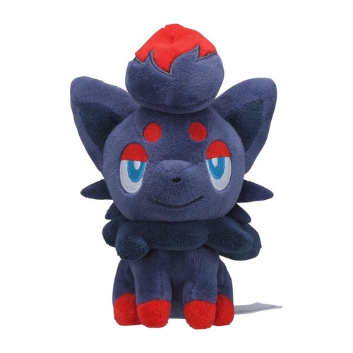 Pokemon Center Originale Pokemon Fit Mini Peluche #570 Zorua Bambola Giocattolo Nuovo JP - Foto 2 di 4