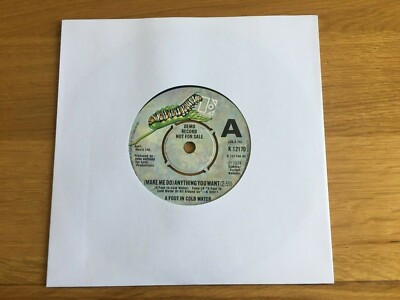 A Foot In Cold Water-(make me do) anything you want.7'' demo