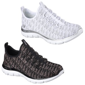 Skechers Flex Appeal 2.0 intuizioni Scarpe Da Ginnastica Da Donna Memory Foam Scarpe Sportive a Maglia | eBay