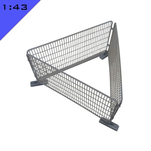 TEMPORARY FENCING 1:32 1:43, 1:76 Miniature Scenery Layout Diorama Model - Picture 12 of 22
