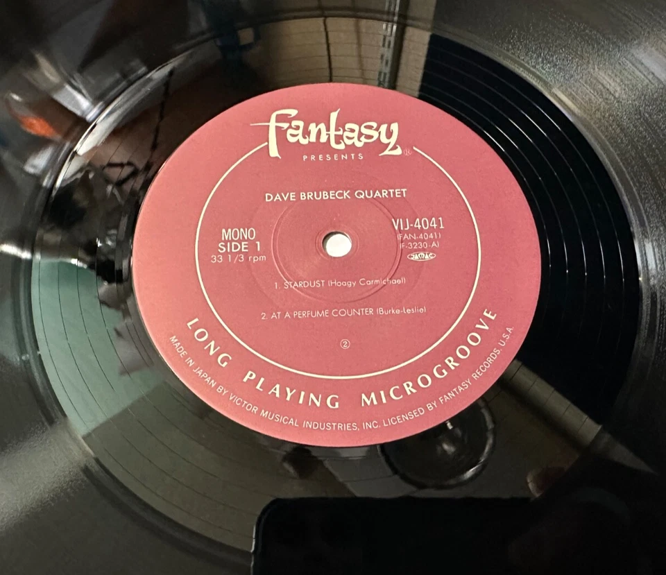 DAVE BRUBECK QUARTET Fantasy 3-230 Japan Obi Audiophile Vinyl Analog NM/MINT- - Image 3 of 4