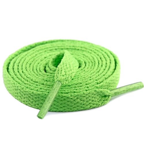 Lacets Chaussures de Sport Plats et Larges 120 x 0.8 cm - Couleur Au choix - Imagen 14 de 27