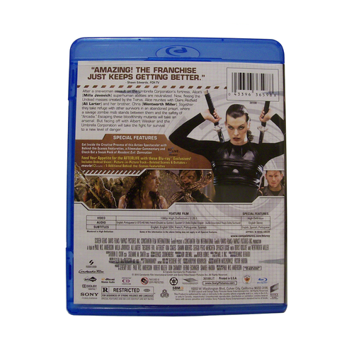 "RESIDENT EVIL: AFTERLIFE (2010)" BLU-RAY (2010) - Picture 2 of 2