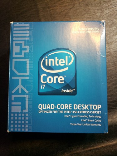 Intel Core i7 940 2.66GHz Quad-Core (BX80601920) Processor Open Box