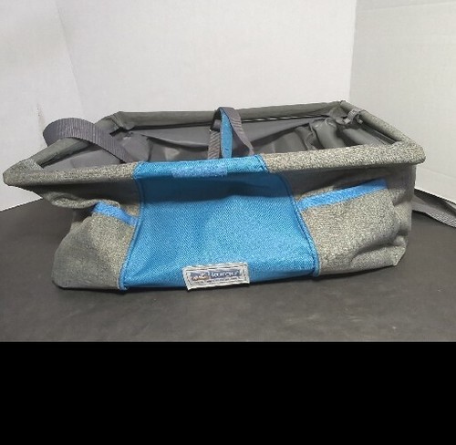 KURGO Heather Gray/Blue Dog Booster Car Seat Up To 30lbs (PRE-OWNED)
