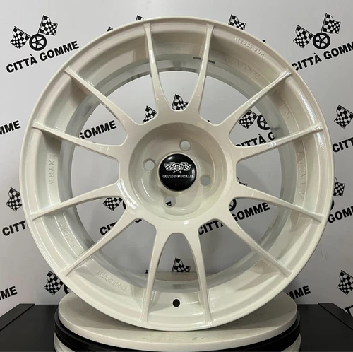 4 MAK XLR WHITE Alloy Wheels 16" Fits FIAT 500/Bravo/Stilo/Idea/Panda/Fiorino