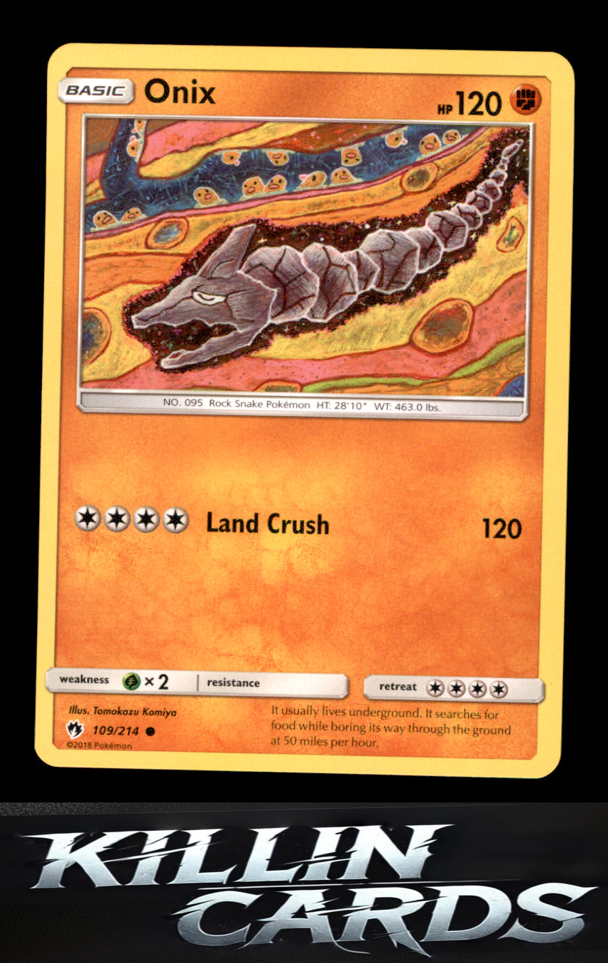 Onix 69/109 Common Team Rocket Returns Pokemon Card NM
