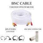 BNC DC CCTV Security Video Camera DVR Data Power Extension Cable 5m 10m 20m 30m>