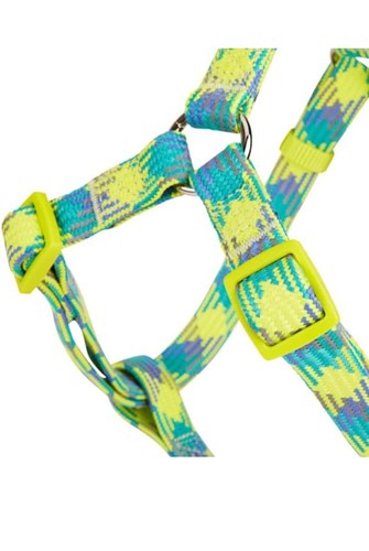 Petco YOULY Yellow/Blue Reflective Dog Harness, Medium - Picture 6 of 8