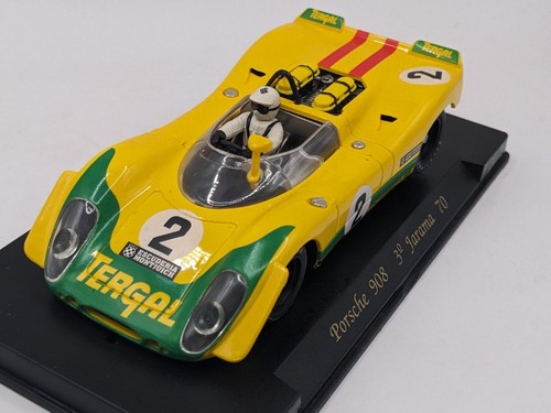 FLY C12 Porsche 908 IN YELLOW Mint in box #2 Scalextric Compatible - Picture 2 of 13