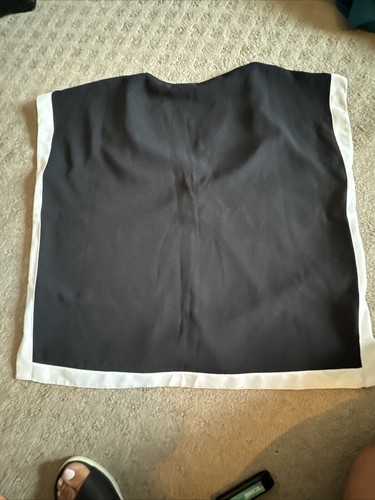 Top/maglietta Alfani nero/bianco hi-low boxy. Tg 10. Nuovo con etichetta! - Foto 9 di 9
