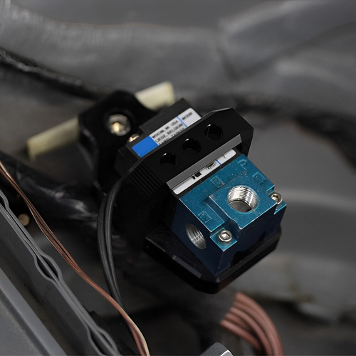 Soporte de montaje de válvula solenoide controlador de 3 puertos para Mac AEM Boost aluminio - Imagen 4 de 9