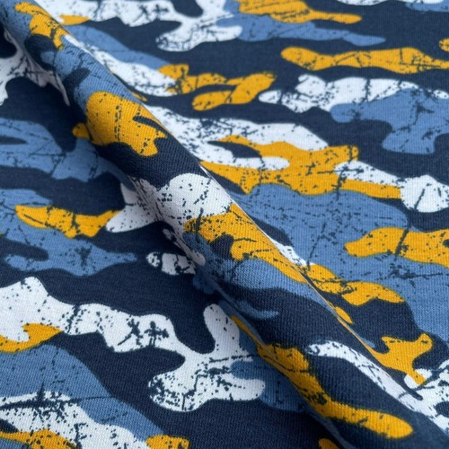 Animals Skins + Camo Cotton Elastane Spandex Stretch Jersey Dress Craft Fabric - Picture 26 of 77