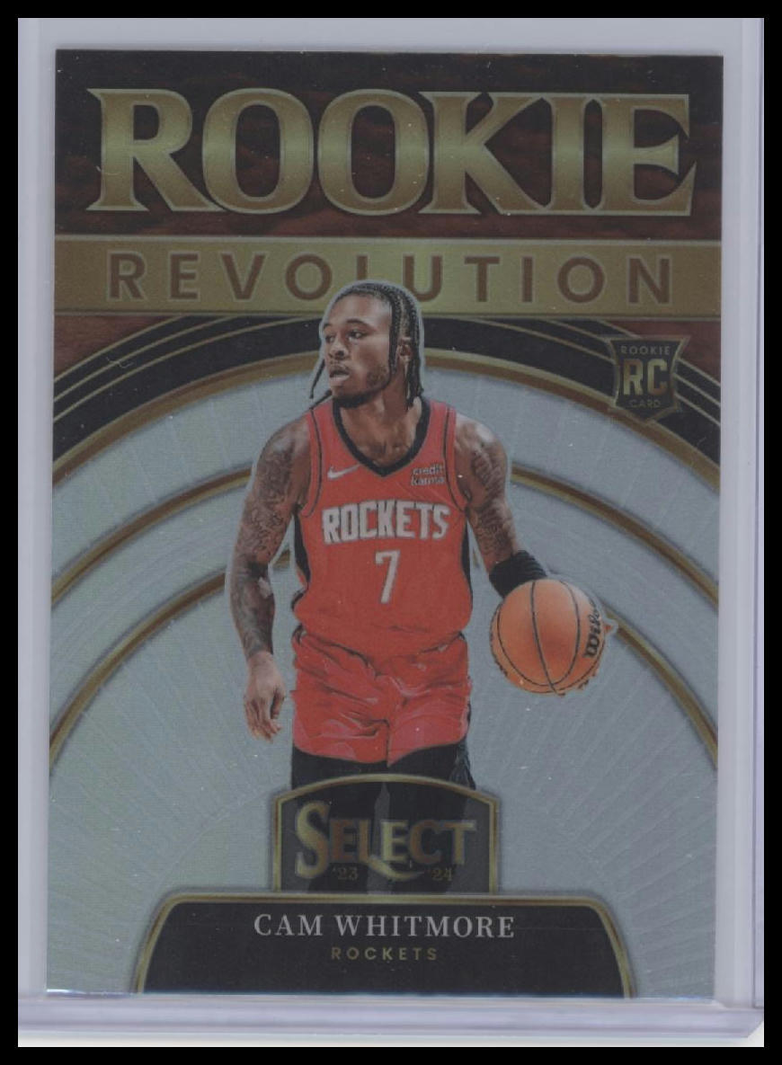 2023-24 Panini Select #24 Cam Whitmore Rookie Revolution Silver Prizms