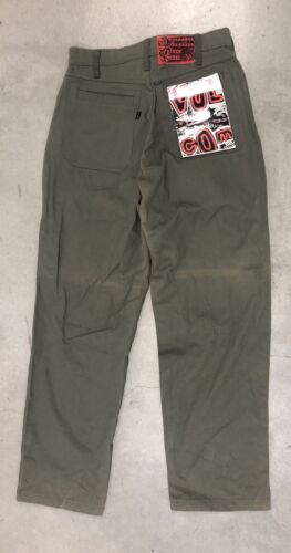 NUEVOS PANTALONES CHINOS VOLCOM DE COLECCIÓN AÑOS 90 SURF MX SKATEBOARD TALLA 30 - Imagen 2 de 4