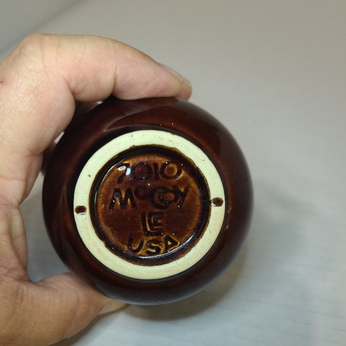 McCoy Brown Drip Custard Cup - Picture 6 of 8