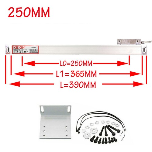 3/4 Achsen Digitalanzeige LCD DRO Touch Screen Anzeige 5µm Lineare Skala Scale - Picture 21 of 36