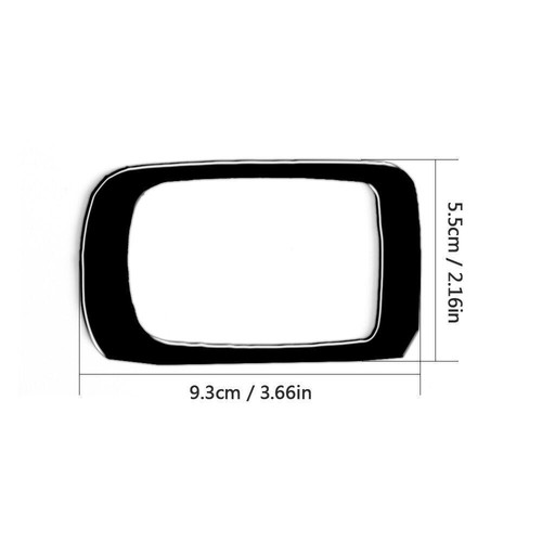 For Porsche Cayenne Sport SUV 03-10 ABS Passenger side door lift control Cover - Picture 2 of 11