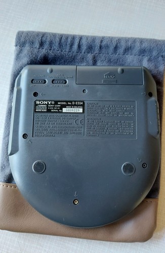 🎧 Vintage Sony ESP2 CD Walkman D-E554 - Bild 11 von 13