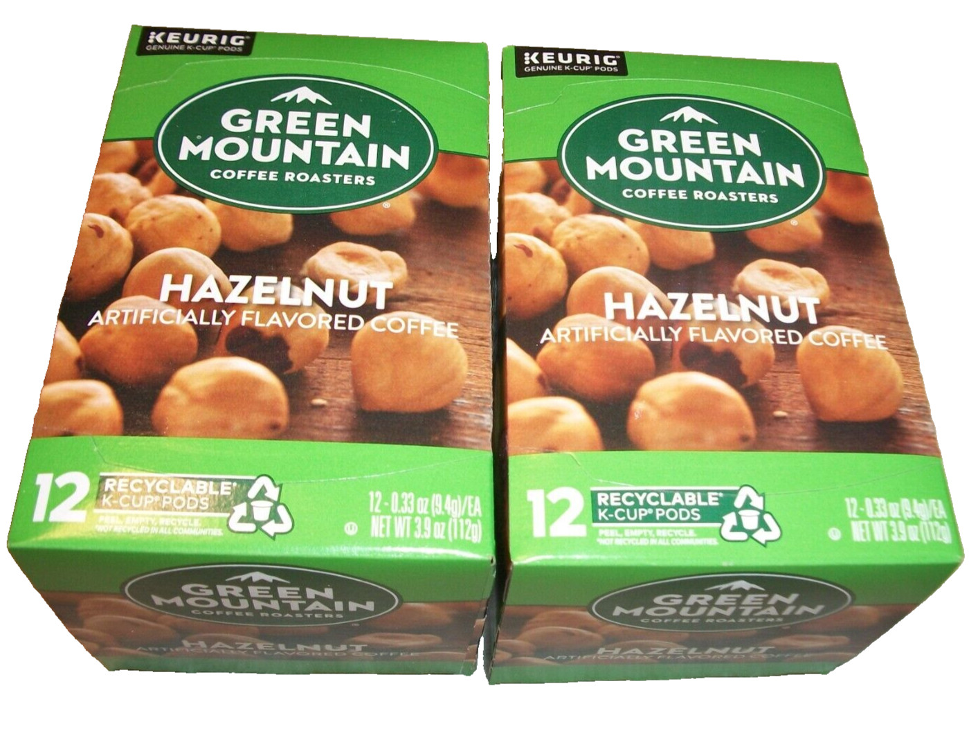 Green Mountain Roasted Hazelnut Coffee Keurig K-Cup Pods 24 Count