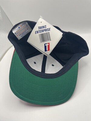 Atlanta Braves Vintage 90's Twins Enterprise Snapback Cap