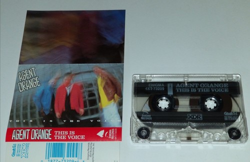 AGENT ORANGE THIS IS THE VOICE 1986 TAPE CASSETTE ENIGMA RECORDS PUNK ROCK lp 45 - Picture 7 of 24
