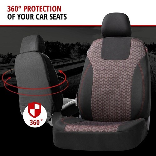 COPRISEDILI ANTERIORI 11873 VOLVO XC90 2002-2004 I FODERE AUTO NERO RO - Foto 5 di 9