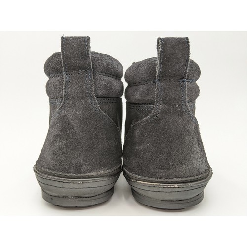 John Varvatos USA Black Distressed Suede Hi Top Lace Up Zip Sneakers Mens 7 - Picture 7 of 10