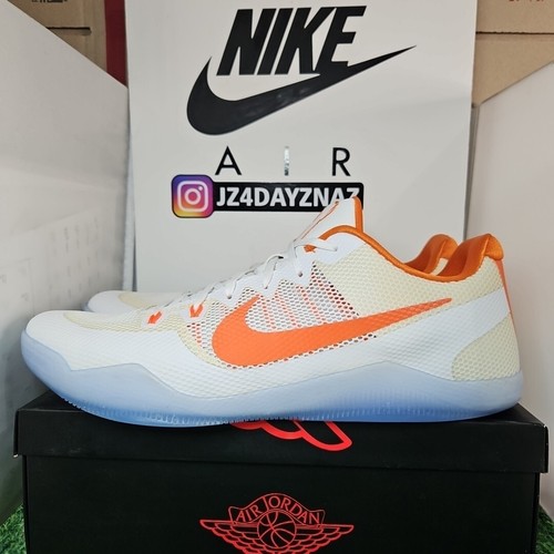 NIKE KOBE X1 TB LOW TEXAS LONGHORN ORANGE WHITE MENS SZ 17.5. 856485-180 - Picture 4 of 16