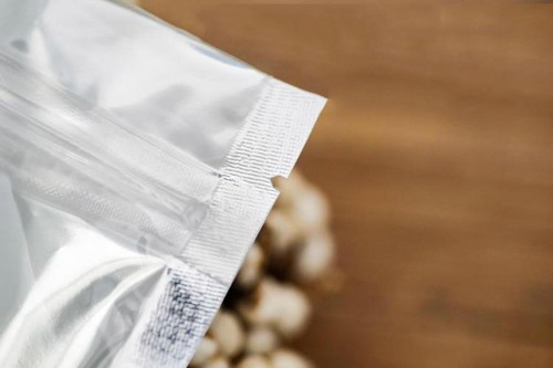 Bolsas de papel de aluminio transparente bolsa de sellado Mylar embalaje de alimentos resellable - Imagen 6 de 7