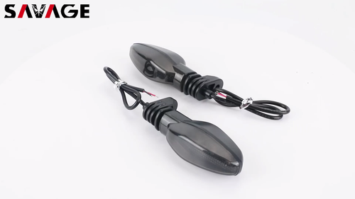 Luces de señal de giro LED delanteras/traseras lámpara indicadora para Tiger 660 800 900 1050 1200 - Vídeo 1 de 1
