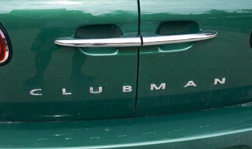 1X Cromo Para Mini Cooper Clubman Puerta Trasera Emblema Maletero Insignia R55 F54 NUEVO - Imagen 3 de 4