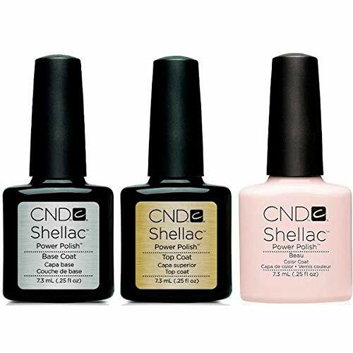 CND Shellac UV/LED Power Polish, TRIO Combo, Top/Base/Beau 7.3ml - Fast Shipping - Picture 1 of 4