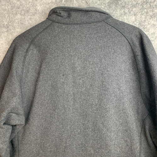 Chaqueta REI Para Hombre Extra Grande Gris Cremallera Completa Mezcla Lana Bolsillos con Cremallera - Imagen 6 de 11