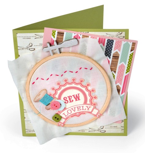 Sizzix Bigz Stickreifenform #660766 Einzelhandel $ 27,99 Designer Eileen Rumpf - Bild 5 von 6