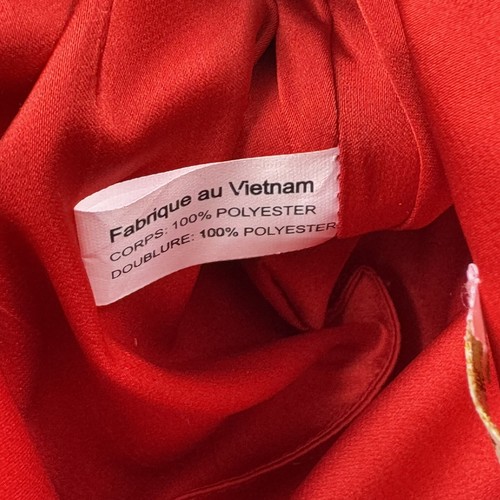 Bolsa de cosméticos de viaje náutico con ancla roja Shiraleah Chicago - Imagen 8 de 13