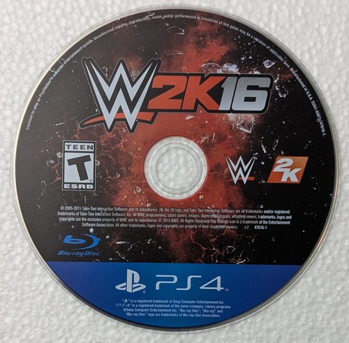 WWE 2K16 Sony Playstation 4 PS4 Video Game Complete - GREAT DEAL - Foto 2 di 9