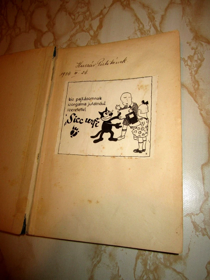 DON QUIJOTE DE LA MANCHA EN HÚNGARO, quizás 1926. CERVANTES. HUNGRÍA - Imagen 2 de 4