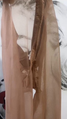 💎 COLLANT VINTAGE REDE PANTYNOVA 15  den PANTYHOSE RHT TUTTONUDO NYLON - Afbeelding 3 van 8