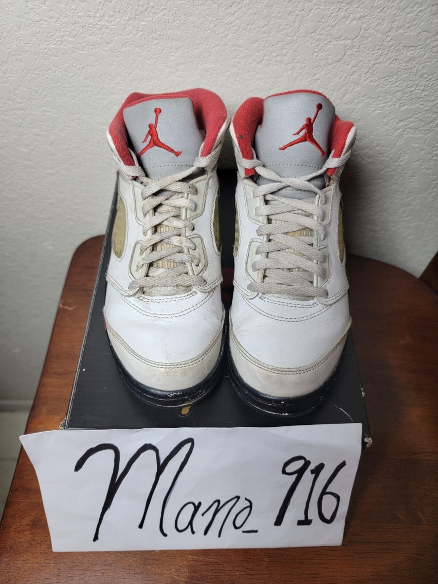 ⚫️🔴⚪️ sz3Y Air Jordan 5 Fire Red Retro PS White, Fire ⚫️🔴⚪️ sz3Y Air Jordan 5 Fire Red Retro PS White, Fire