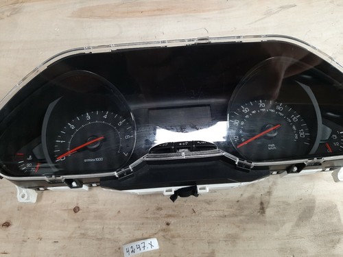 2013 PEUGEOT 208 SPEEDOMETER SPEEDO CLOCKS GUAGES 9801906780H - Picture 2 of 7