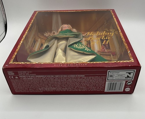Mattel 2011 Holiday Barbie Doll Collector #T7914 - Green Dress - Picture 6 of 7