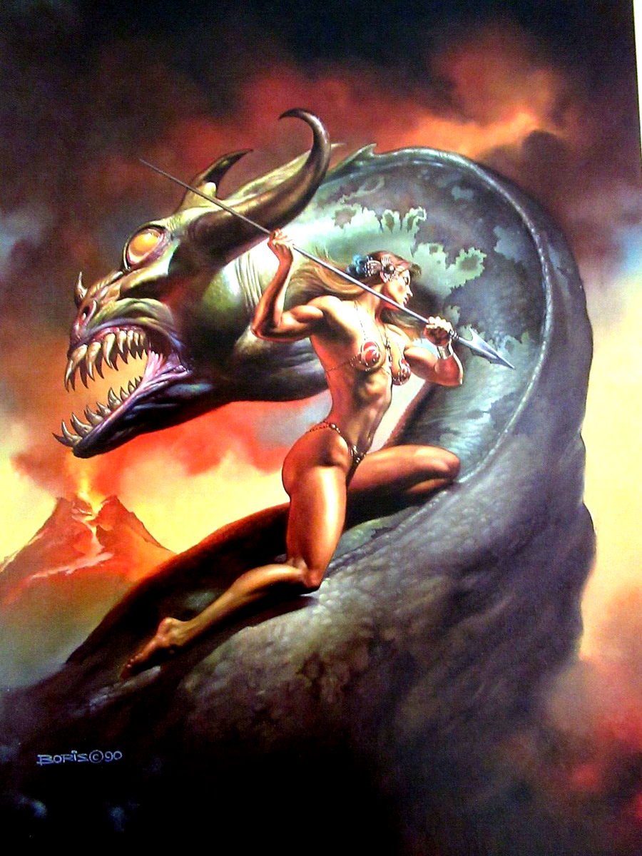 BORIS VALLEJO-JULIE BELL 