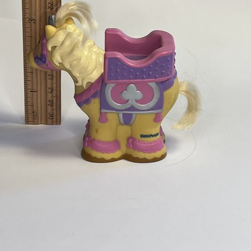 Fisher Price Horse Princess Medieval Castle Pink Purple Orig. Sold W/Sarah Lynn - Picture 6 of 8