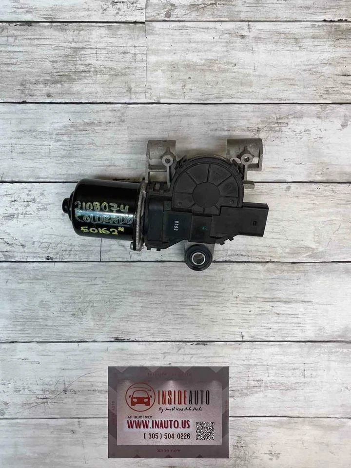 Двигатель стеклоочистителя Chevy Colorado 2015 2020 передний мотор стеклоочистителя OEM 23117450 - Изображение 3 из 4