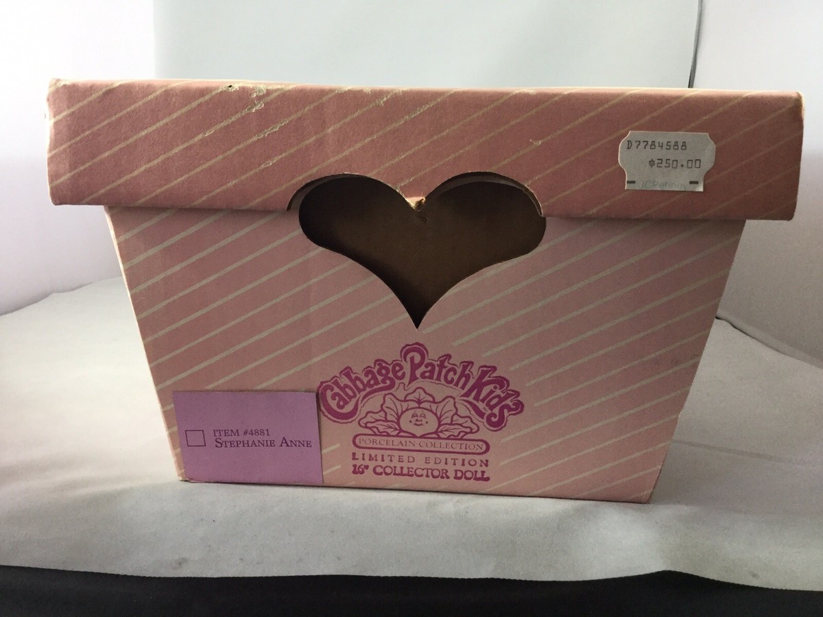 VTG Cabbage Patch Porcelain Kid - Stephanie Anne #4881 | eBay