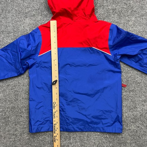 Patagonia Jacket Kids Boys XS (5-6) Imperial Blue Torrentshell Hooded Full Zip - Picture 12 of 13