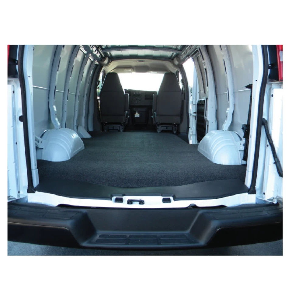 BedRug VRG96X Custom Fit VanRug Protection Cargo Mat for Express Extended Cab Foto 2 de 4