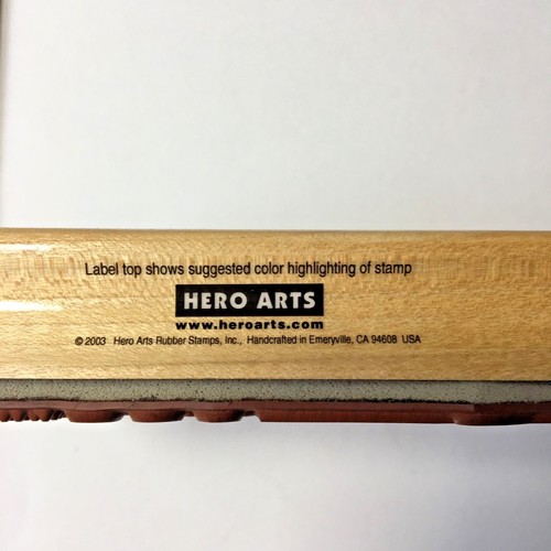Hero Arts Rubber Stamp - Collage Primavera - H2705 - NEW - Picture 3 of 3