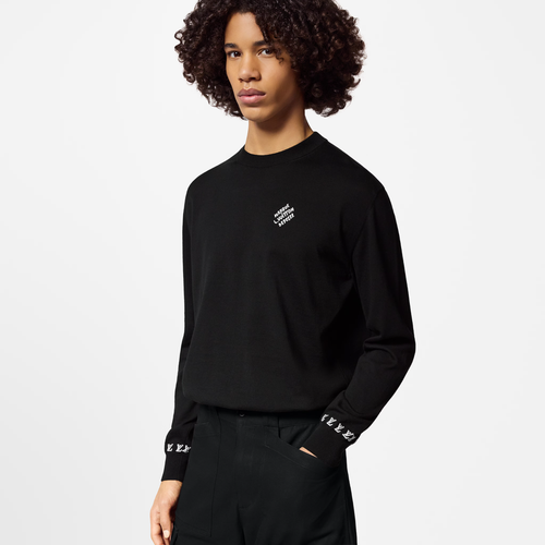 Louis Vuitton Long-Sleeved Cotton Crewneck Size Large - Picture 5 of 6